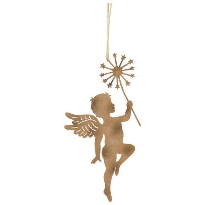 angel hanger tole rusty metal 240912024232