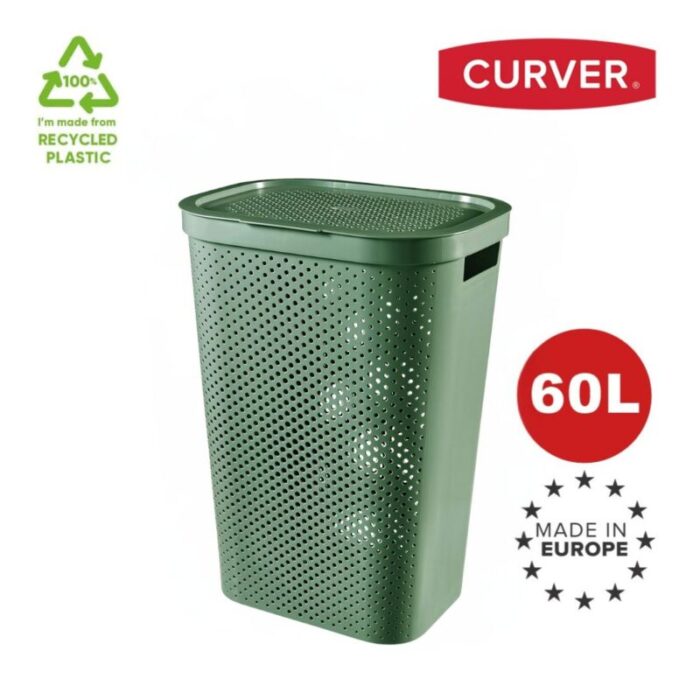 curverinfinitylaundryhampertall60lgreensg