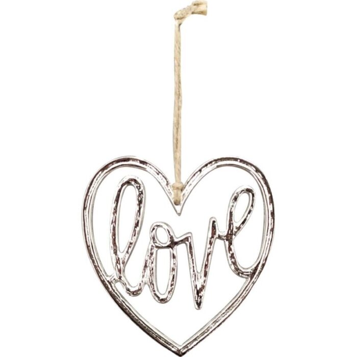 heart pendant puri silver aluminium 12cm 240912024236