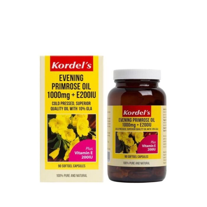 kordels evening primrose oil 1000mg e 200iu 90s 240524054521