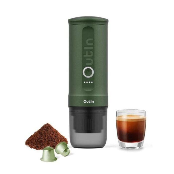 nano portable espresso machine forest green 240923012720