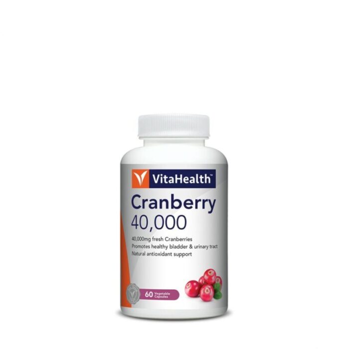 vitahealth cranberry 40000 60 vegetable capsules 240911012721