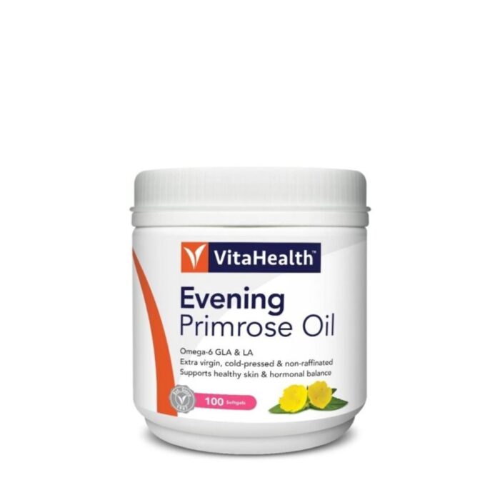 vitahealth evening primrose oil 1000mg 100 softgels 240911012724