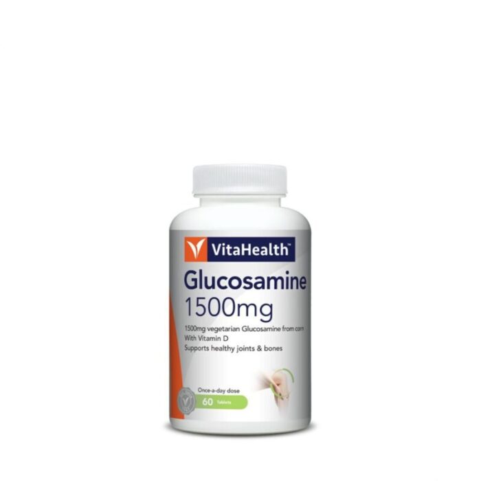 vitahealth glucosamine 1500mg 60 tablets 240911012722