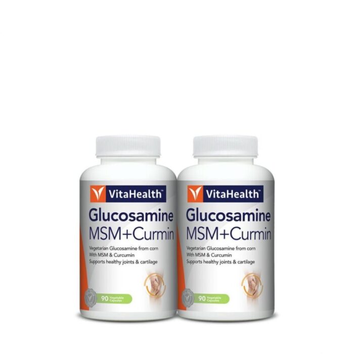 vitahealth glucosamine msmcurmin 2x90 vegetable capsules 240911012725