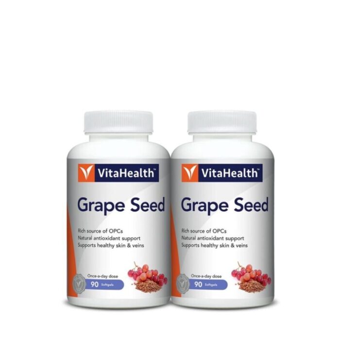 vitahealth grape seed 12000 2x90 softgels 240911012723